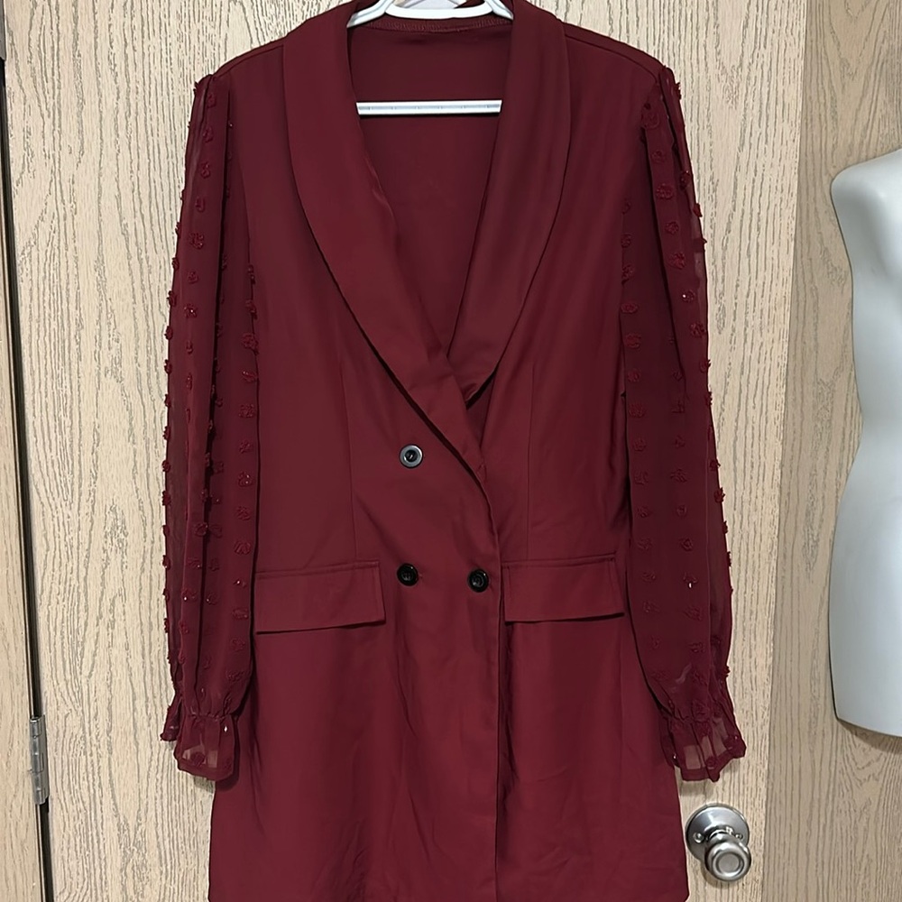SHEIN size large blazer dress